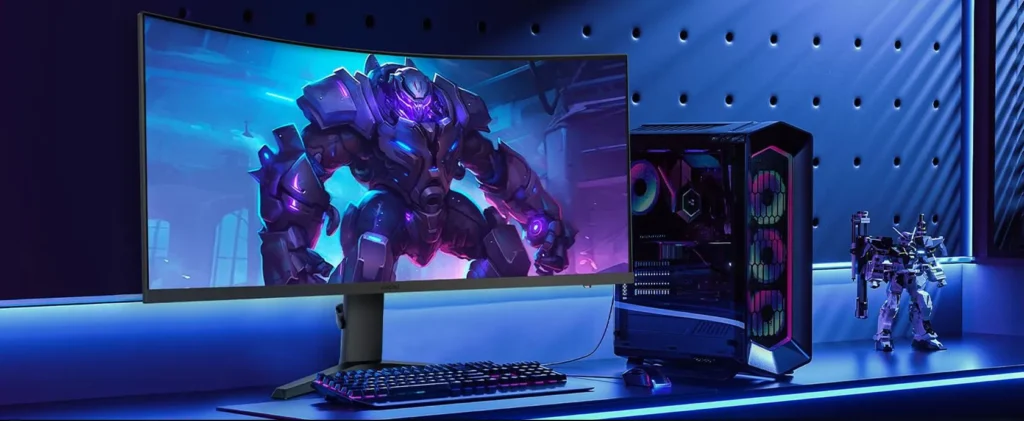 buytronics-KOORUI 34E6UC - 34-Inch Ultra Wide Gaming Curved Monitor WQHD 3440 x 1440 165Hz 1ms 34E6UC
