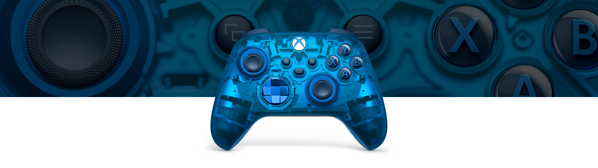 buytronics-Microsoft Manette Xbox Controller Sans Fil - Édition Spéciale Sky Cipher