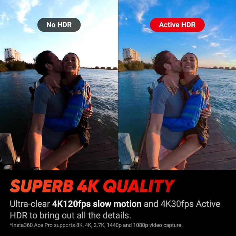 buytronics-insta360 Ace Pro 48 MP Waterproof Action Camera Co-Engineered with Leica Flagship 11.3 Sensor