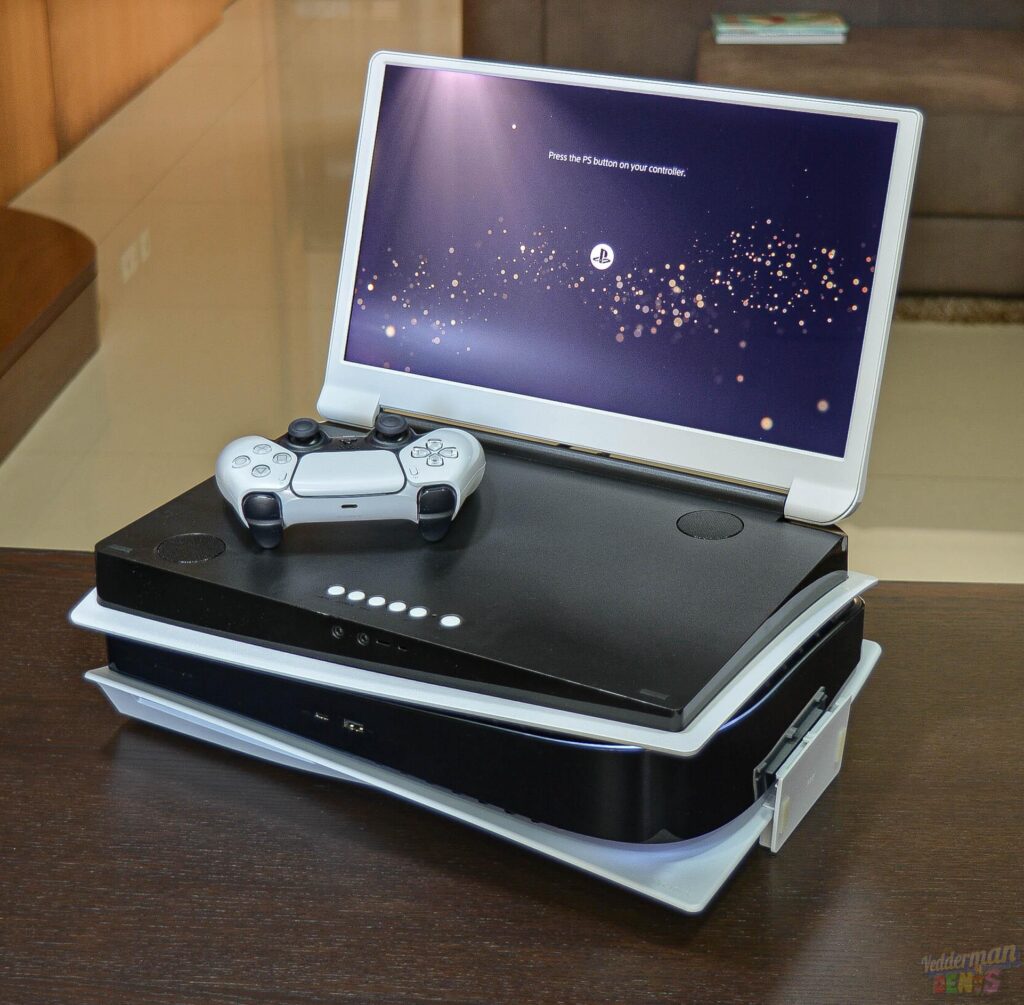 buytronics-G-STORY 14 Inch IPS 4k 60Hz Portable Monitor Gaming Display Integrated with PS5 Slim
