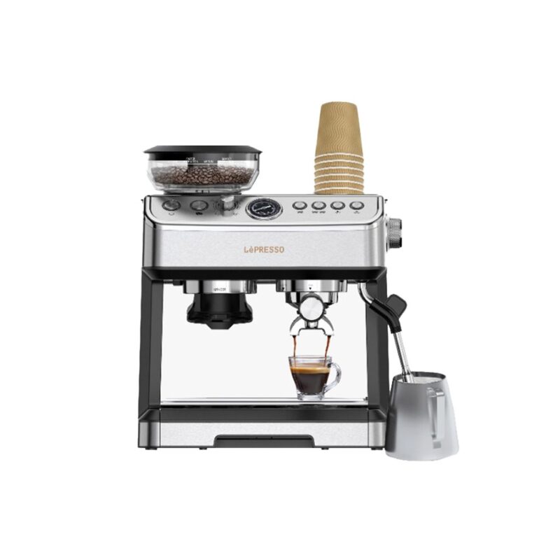 Lepresso Advanced coffee Machine - Silver - Image 2