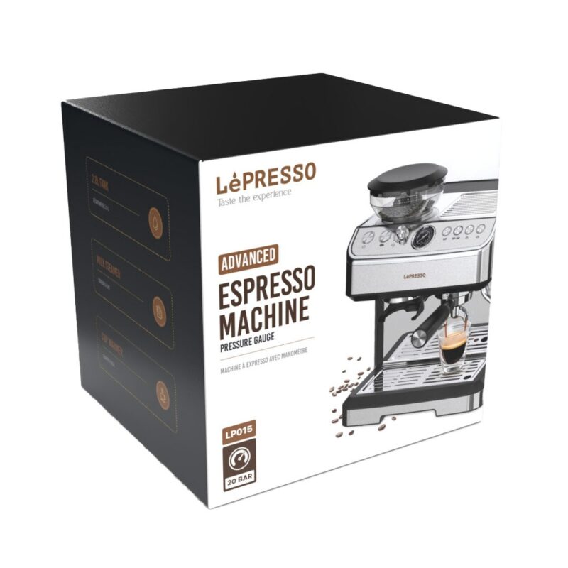 Lepresso Advanced coffee Machine - Silver - Image 7