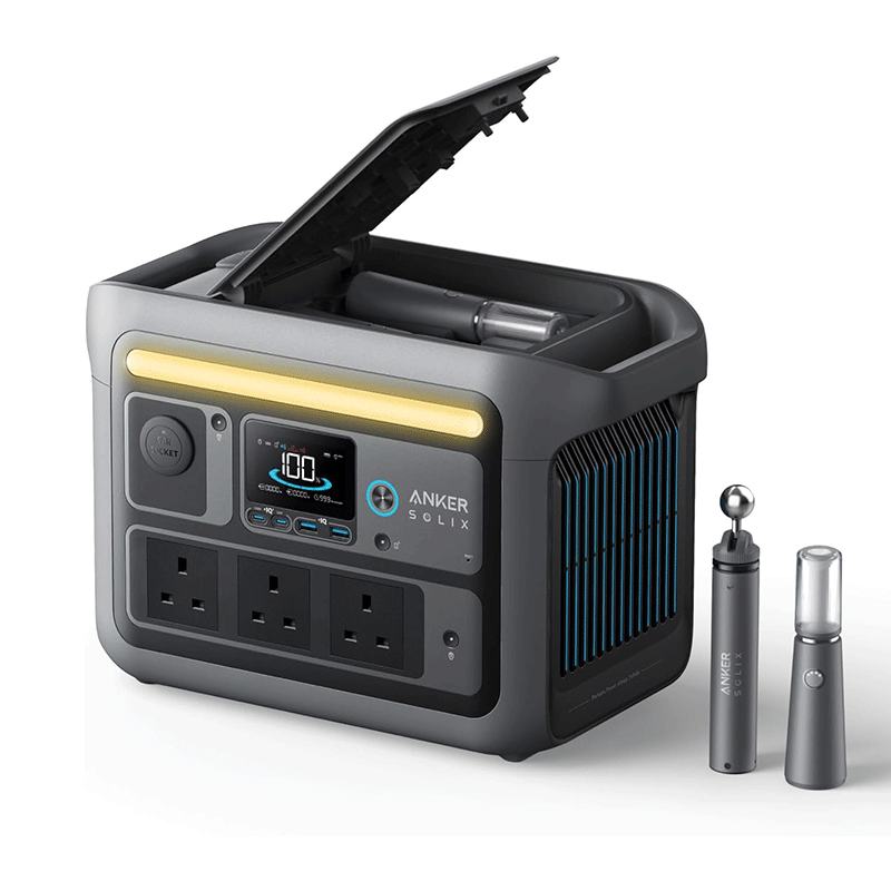 buytronics-Anker SOLIX C800 Plus Portable Power Station - 768Wh 1200W