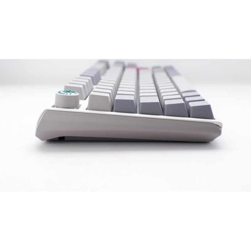 Ducky One 3 Mist Grey TKL 80% Cherry Red Key US - Image 2