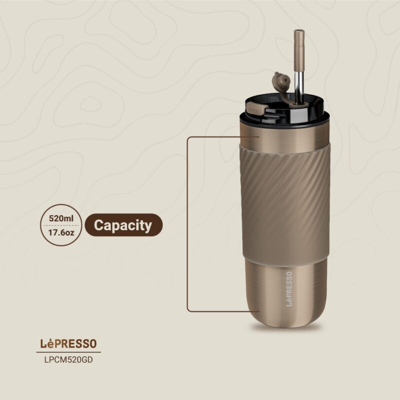 Lepresso Thermal Tumbler With Infusion Filter - Image 4