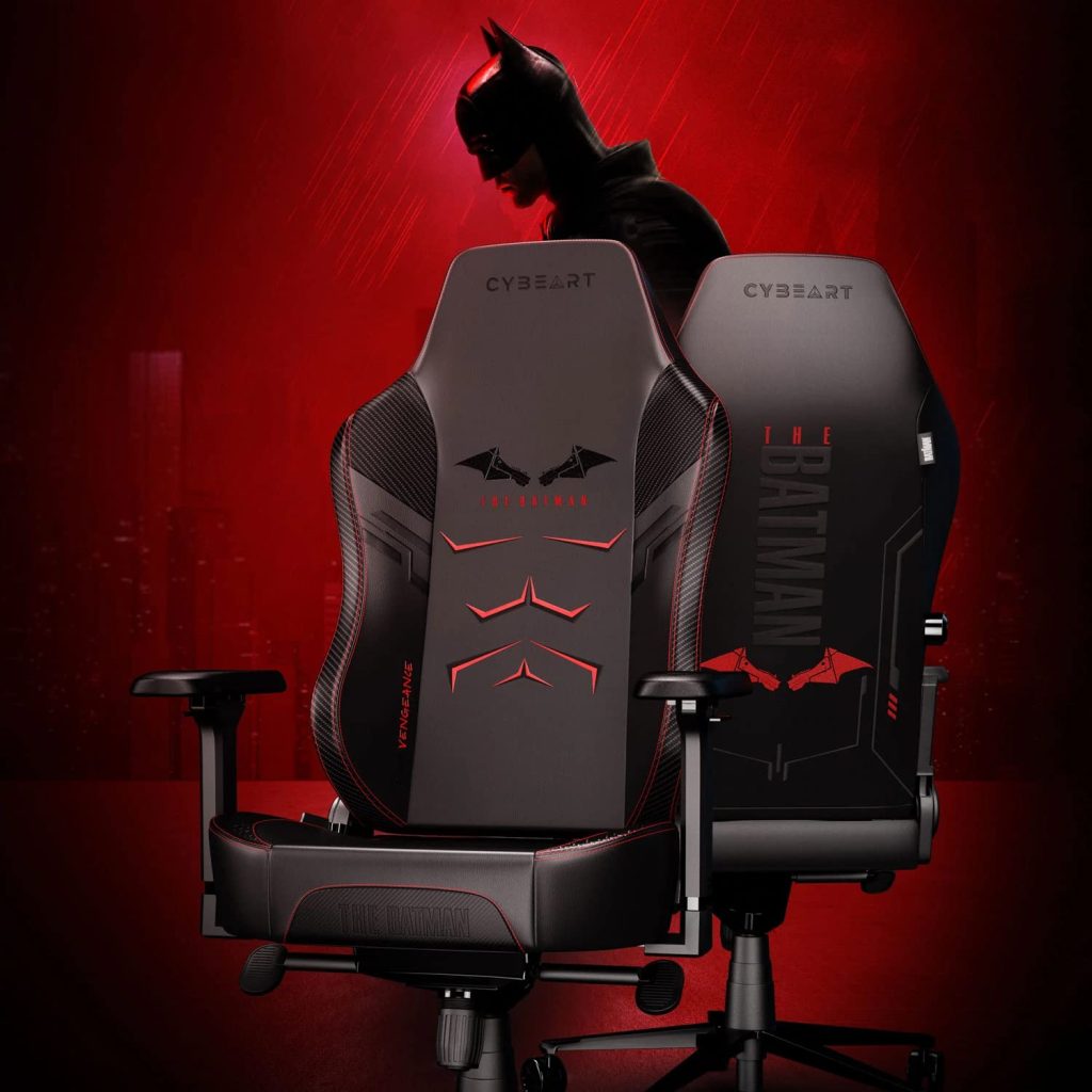 Cybeart Apex Series The Batman DC Comics PU Leather Gaming Chair – Black - buytronics