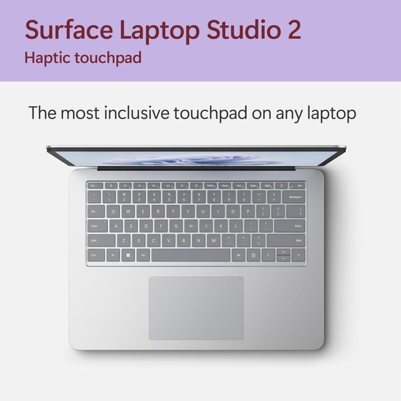 Buy Microsoft Surface Laptop Studio 2 14.4 inches (512GB SSD, 16GB RAM, Nvidia Geforce RTX 4050 GPU 6GB, Win11 Home, Platinum, Wi-Fi Only)