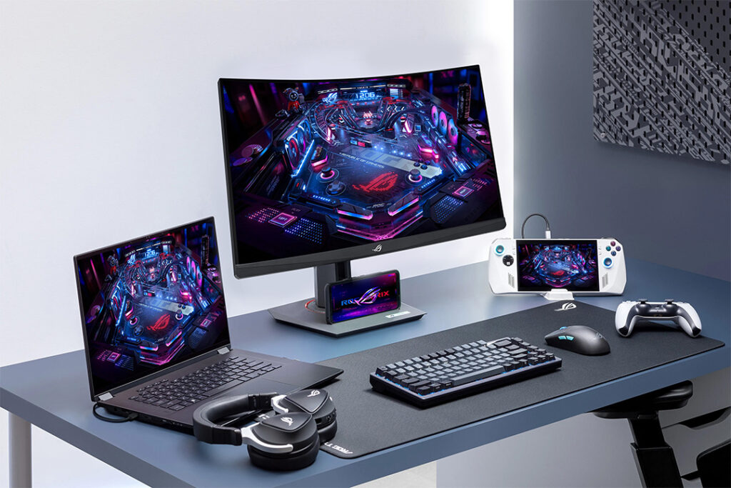 buytronics-Asus ROG Strix XG27WCS 27″ 180Hz 1ms VA Curved Gaming Monitor – Black