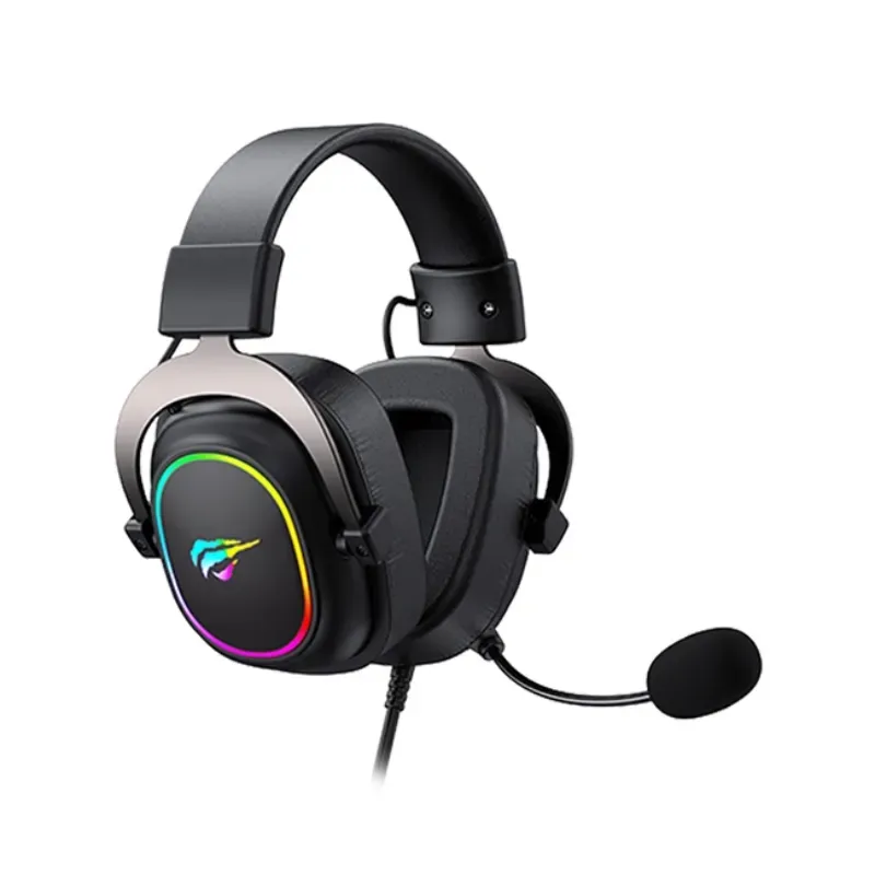 Buy Havit H2002P RGB Wired Gaming Headset – Black/Ochre