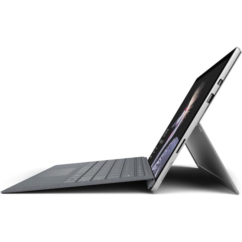 Buy Microsoft Surface Pro 5 13 inches Laptop and Tablet (512GB SSD, Core i7 12th Gen, 16GB RAM, Win11 Pro, Platinum, Arabic/ English Keyboard)