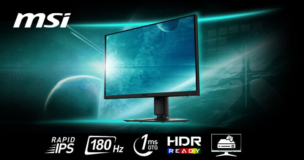 buytronics-Msi G272QPF E2 27″ 180Hz 1ms IPS Gaming Monitor – Black