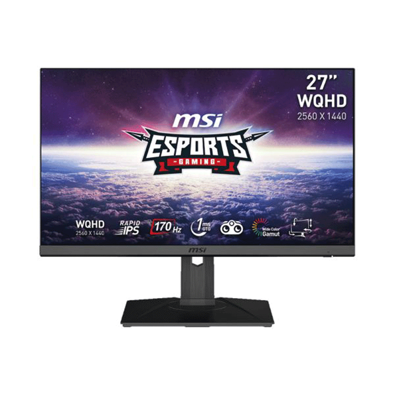 buytronics-Msi G272QPF E2 27″ 180Hz 1ms IPS Gaming Monitor – Black