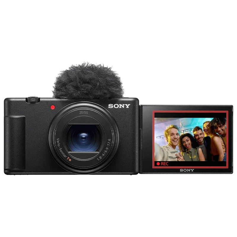 Sony ZV-1M2 Vlog Camera for Content Creators and Vloggers - Black