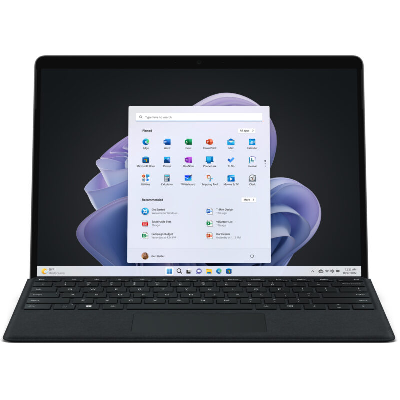 Buy Microsoft Surface Pro 9 13 inches Laptop and Tablet (256GB SSD, Intel Core i7 12th Gen, 16GB RAM, Win11 Pro, Graphite TRA)