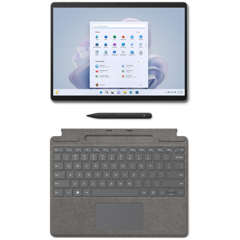 Buy Microsoft Surface Pro 9 13 inches Laptop and Tablet (1TB SSD, Intel Core i7 12th Gen, 16GB RAM, Win11 Pro, Platinum TRA)