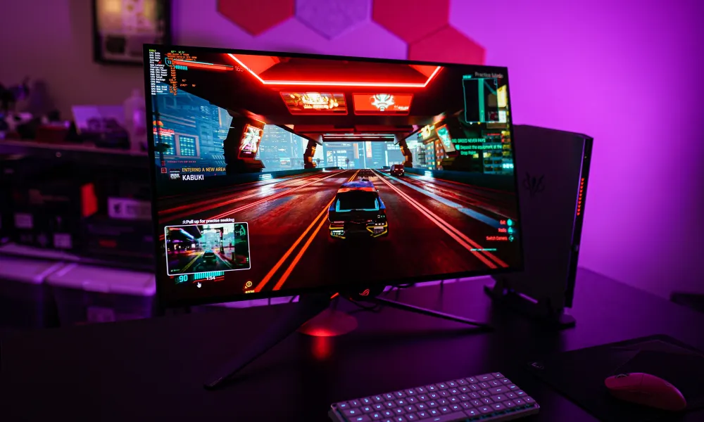 bytronics-Asus ROG Swift 32″ 240Hz 0.03ms OLED Gaming Monitor – Black