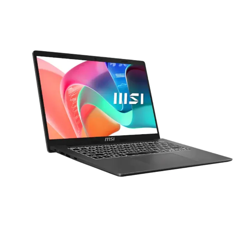 MSI Modern 14 F13MG Slim Laptop, 14"FHD Display, Intel Core i7-1335U, 16GB RAM, 512GB SSD, Intel UHD Graphics, BT+CAM