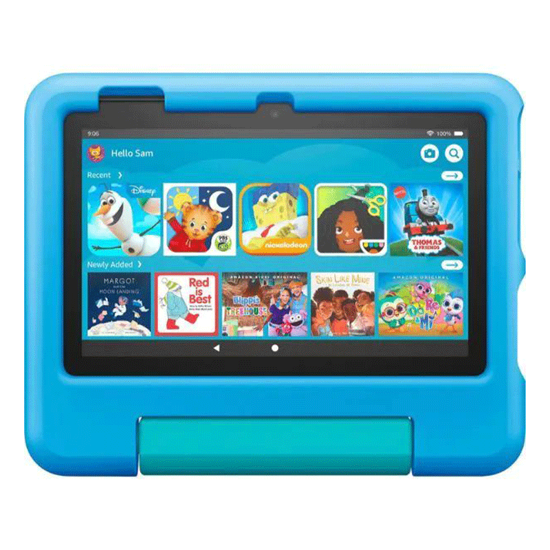 buytronics-Kids tablet Amazon Fire 7, 7 display, ages 3-7 with ad-free content kids love parental controls 16 GB Blue