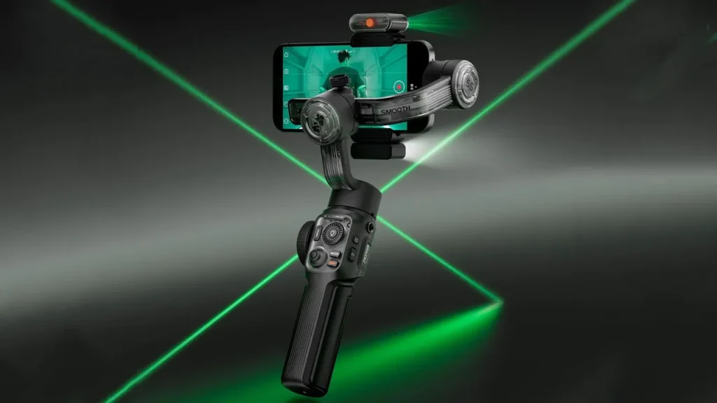 buytronics-Zhiyun Smooth 5S AI 3-Axis Smartphone Gimbal