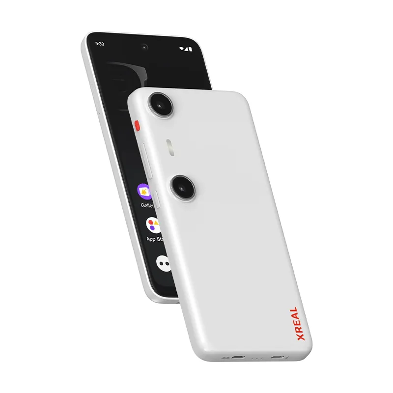 XREAL Beam Pro, The AR Glasses Spatial Computing Companion, 3D Cameras, Android 14, Supports All Google Play Store Apps, Multiple Spatial Experiences for Movies, TV and Gaming, FHD 1080p (6G+128G)