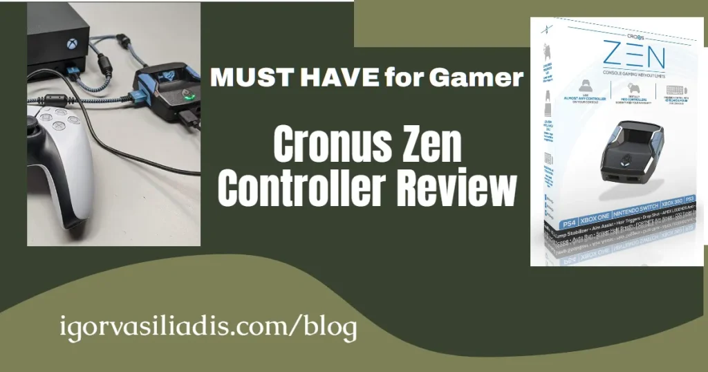 ZEN Cronus For Nintendo, Playstation, Playstation 3, Playstation 4, Switch, Xbox, Xbox 360, Xbox One (Electronic Games)