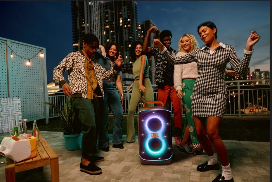 JBL Partybox 520 Portable Speaker - Black
