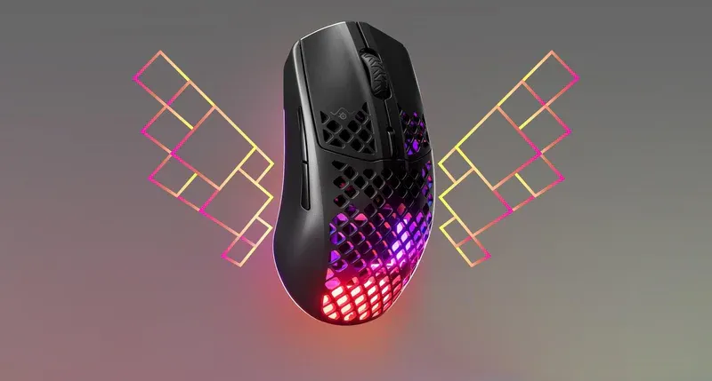 SteelSeries Aerox 3 Onyx 2022 Gaming Mouse Black - 62611