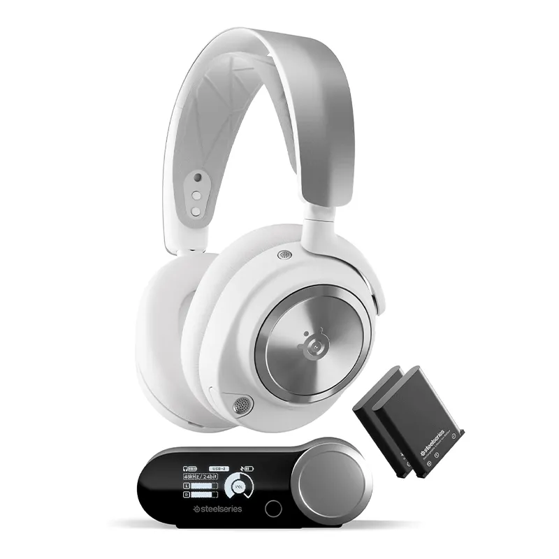 SteelSeries Arctis Nova Pro Wireless Xbox Series XS Gaming Headset Noise Cancellation White - 61525