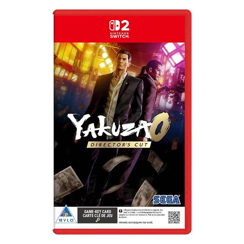 Yakuza Zero game Director’s Cut NSW2 PEGI