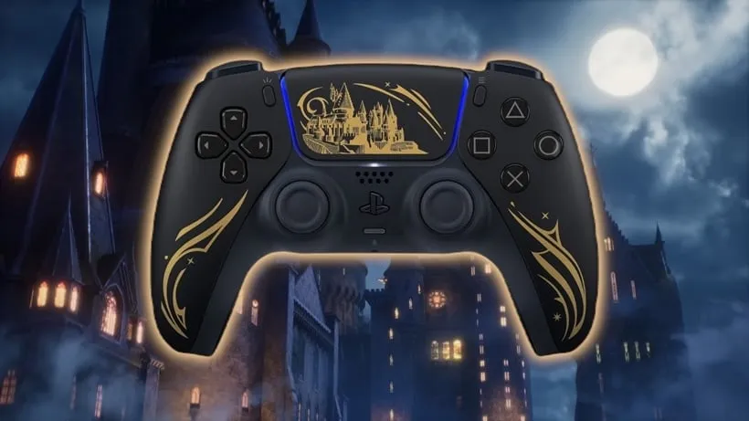 Sony Playstation PS5 DualSense Wireless Controller Hogwarts Legacy Limited Edition