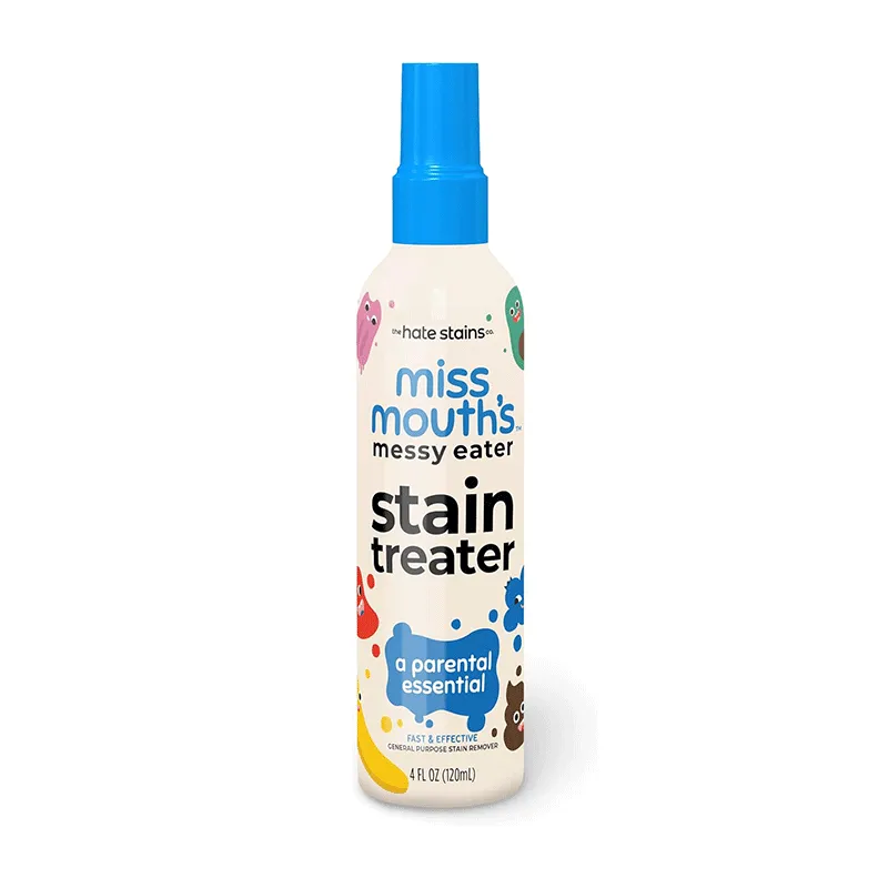Miss Mouth's Messy Eater Stain Treater Spray - 4oz Stain Remover (a parental essential non toxic and effective)