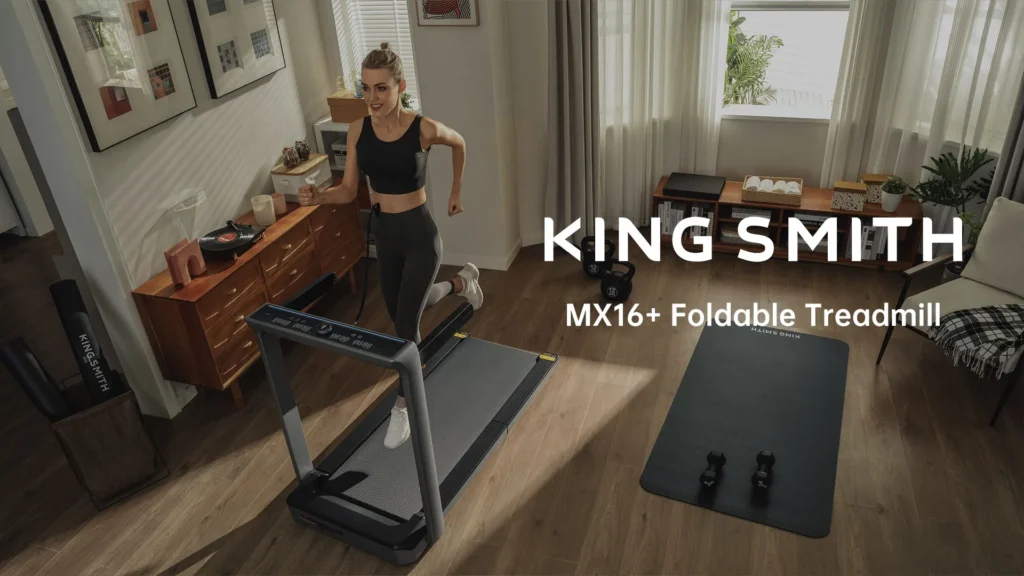 WALKINGPAD KINGSMITH MX16 Double-Fold Treadmill (16KMH) 2 in 1 Foldable Walking pad