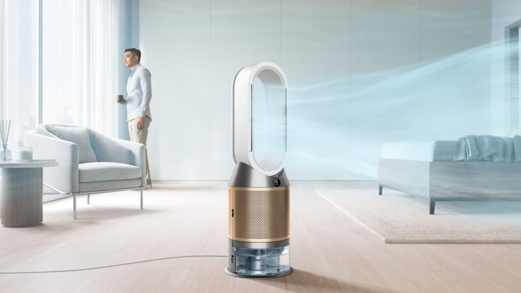 Purifier Humidify+Cool PH2 De-Nox (White/Gold) | PH05 Purifiying fan